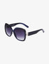 Lunettes de soleil rondes oversize - Bleu - 3