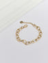 Bracelet en maille gravée - Or - 3