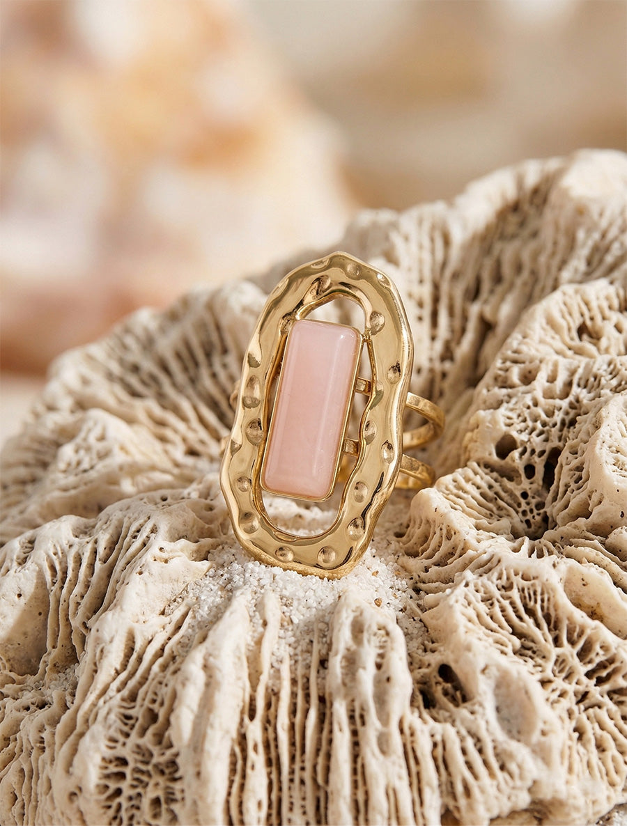 Bague Lina - Dorée ou argentée • Taille ajustable