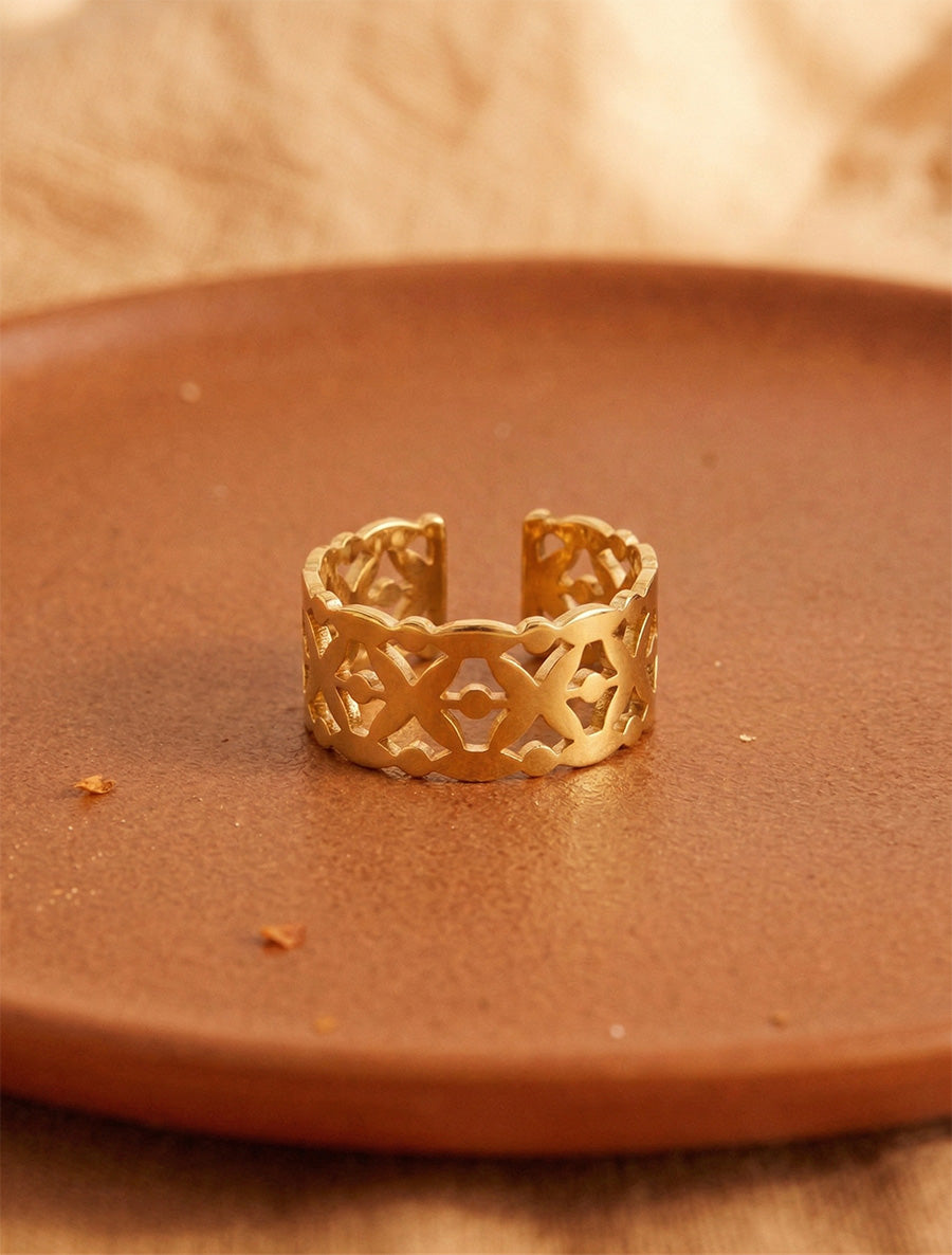 Bague arabesques - Or - 1