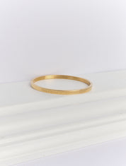 Bracelet à message gravé - Or - 1