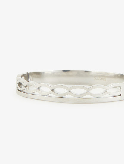 Jonc à tresse celtique - Argent - 3