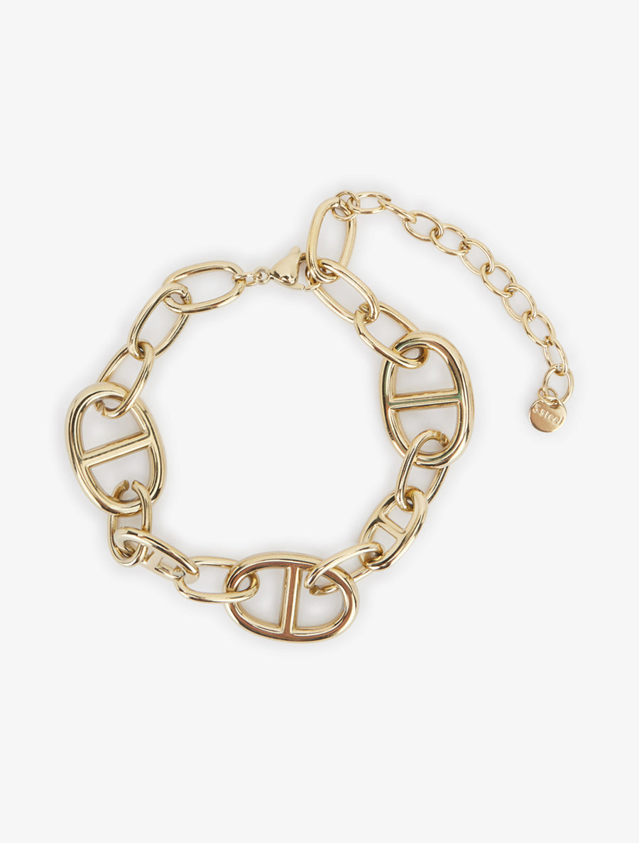 Bracelet maillons marins - Or - 2