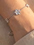 Bracelet fleurs - Argent - 1
