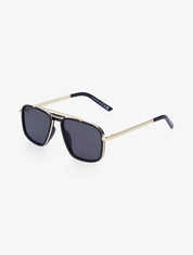 Lunettes de soleil style aviateur - Or - 1