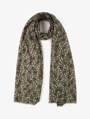 Foulard à imprimé baies irisées - Kaki - 1
