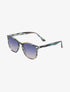Lunettes de soleil wayfarer rondes - Bleu - 1