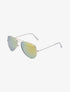 Lunettes de soleil aviateur - Jaune - 1