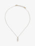 Collier à pendentif orné de 3 pierres - Or - 3