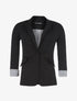 Veste doublure à pois - noir - 3