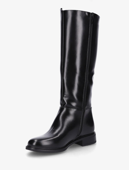 Bottes simili style cavalière - Noir - 3