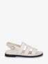 Nu-pieds style spartiates - Beige - 5