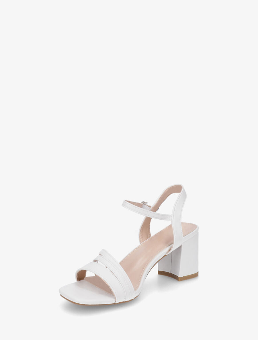 Sandales classiques à triple brides - Blanc - 3