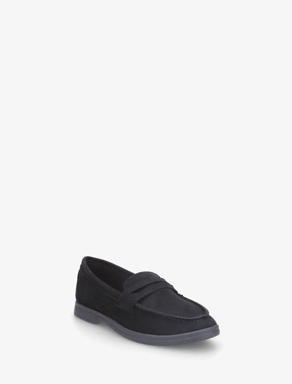 Mocassins en suédine - Noir - 2