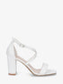 Sandales hautes à brides croisées - Blanc - 5