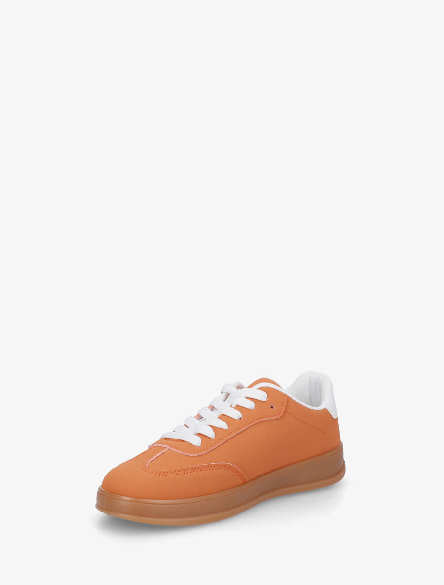 Baskets classiques en simili - Orange - 3
