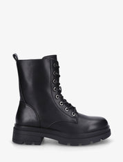 Bottines montantes à lacets - Noir - 5