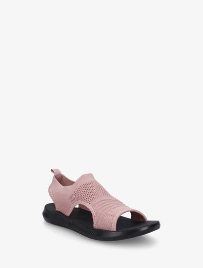 Sandales en mesh à enfiler - Rose - 2