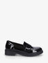 Mocassins vernis en simili - Noir - 1