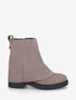 Boots à revers en suédine - Taupe - 1