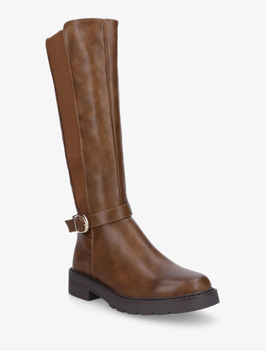 Bottes cuir - t 41 - 41·Bon état·sansnom - Chaussures