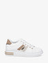 Tennis classiques à bandes - Beige - 5