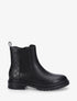 Bottines montantes à contrefort à motif damier - Noir - 1