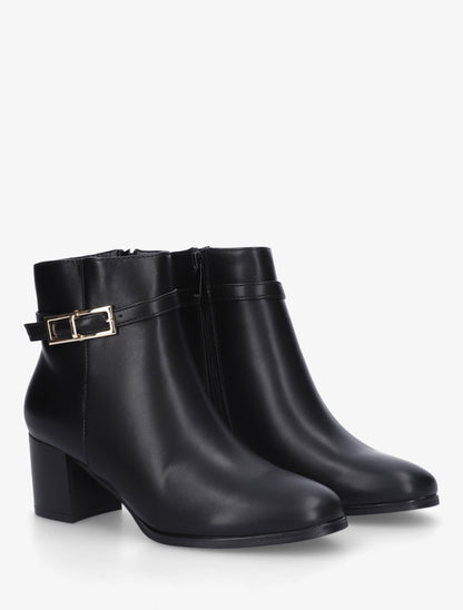 Bottines classiques à boucle - Noir - 4