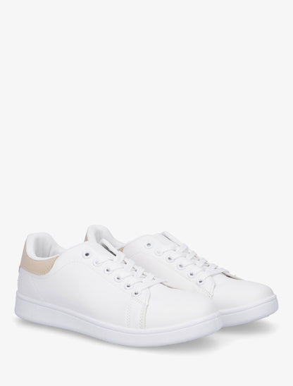 Baskets classiques en simili - Beige - 4