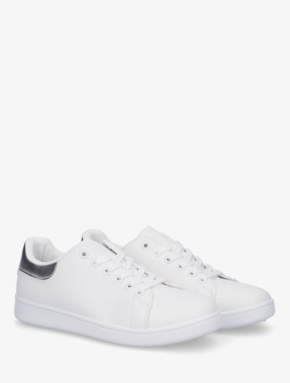 Baskets classiques en simili - Argent - 4