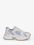 Baskets style running en toile - Gris - 1