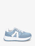 Baskets à empiècement graphique - Bleu clair - 1