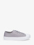 Tennis unis en toile - Gris - 1