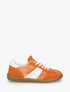 Baskets basses ajourées - Orange - 1