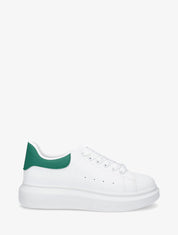 Sneakers à contrefort constratant - Vert - 1