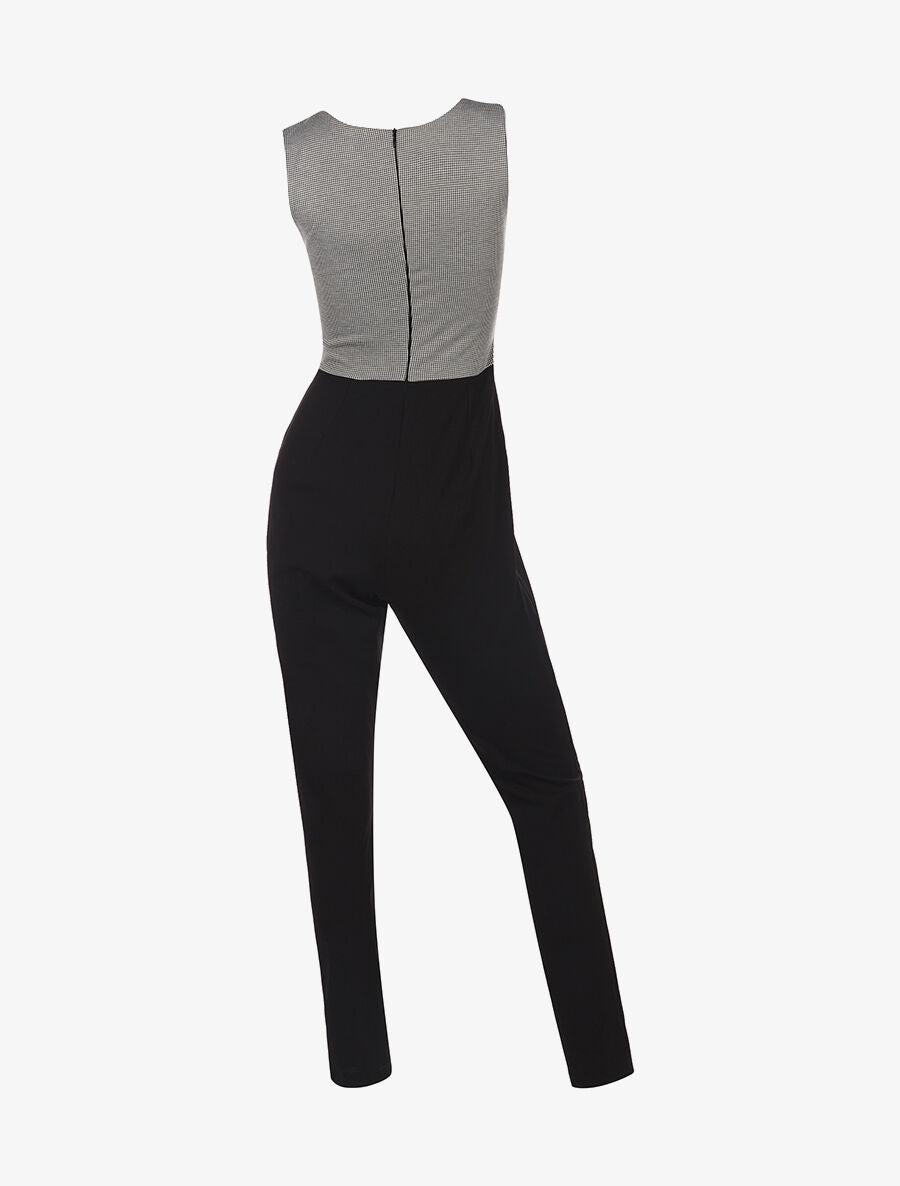 Combinaison buste à motifs - noir - 2