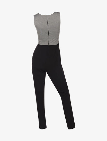 Combinaison buste à motifs - noir - 2