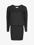 Robe pull stretch pailletté - Noir - 4