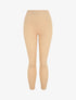 Leggings unis côtelé - Beige - 1