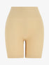 Short uni côtelé - Beige - 4