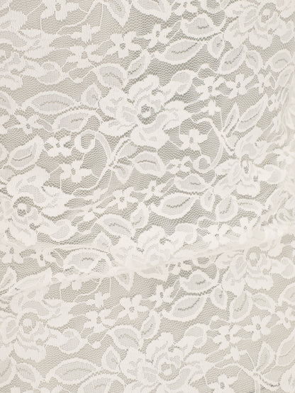Débardeur ajustée dos en dentelle - Écru - 3