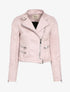 Perfecto court en suédine - Rose - 1