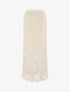 Jupe longue crochet - Beige - 5