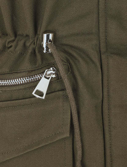 Parka fourrée à capuche - Kaki - 3