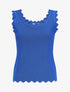 Top en maille sans manches - Bleu roi - 1