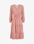 Robe longue patineuse imprimé fleurs d&