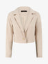Veste courte unie - Beige - 1