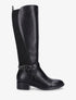 Bottes bi-matière à talon - Noir - 1