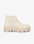 Chelsea boots à semelles crantées - Beige - 1