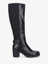 Bottes basiques en simili - Noir - 1